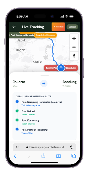 KemanapunGo E-Ticket Mockup